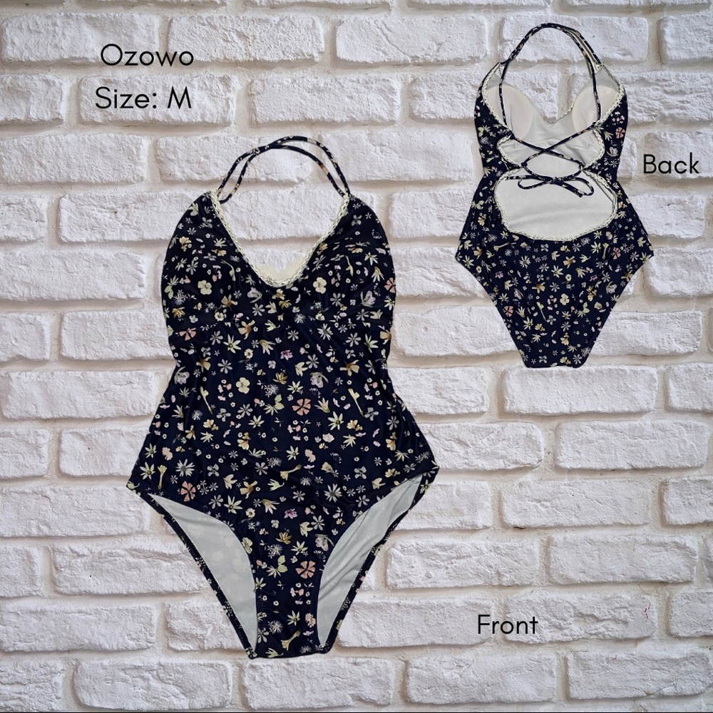Floral One Piece Swimsuit